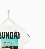 Sunday Print T-Shirt