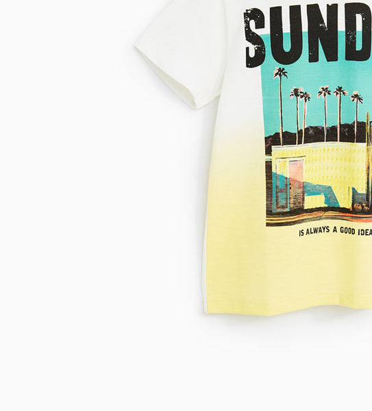 Sunday Print T-Shirt