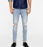 Raw Edge Skinny Jeans